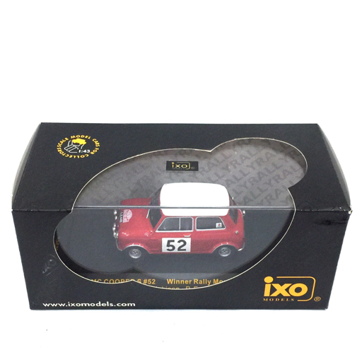 イクソ BMC クーパーS 1965ラリーモンテカルロ優勝車 他 ランボール