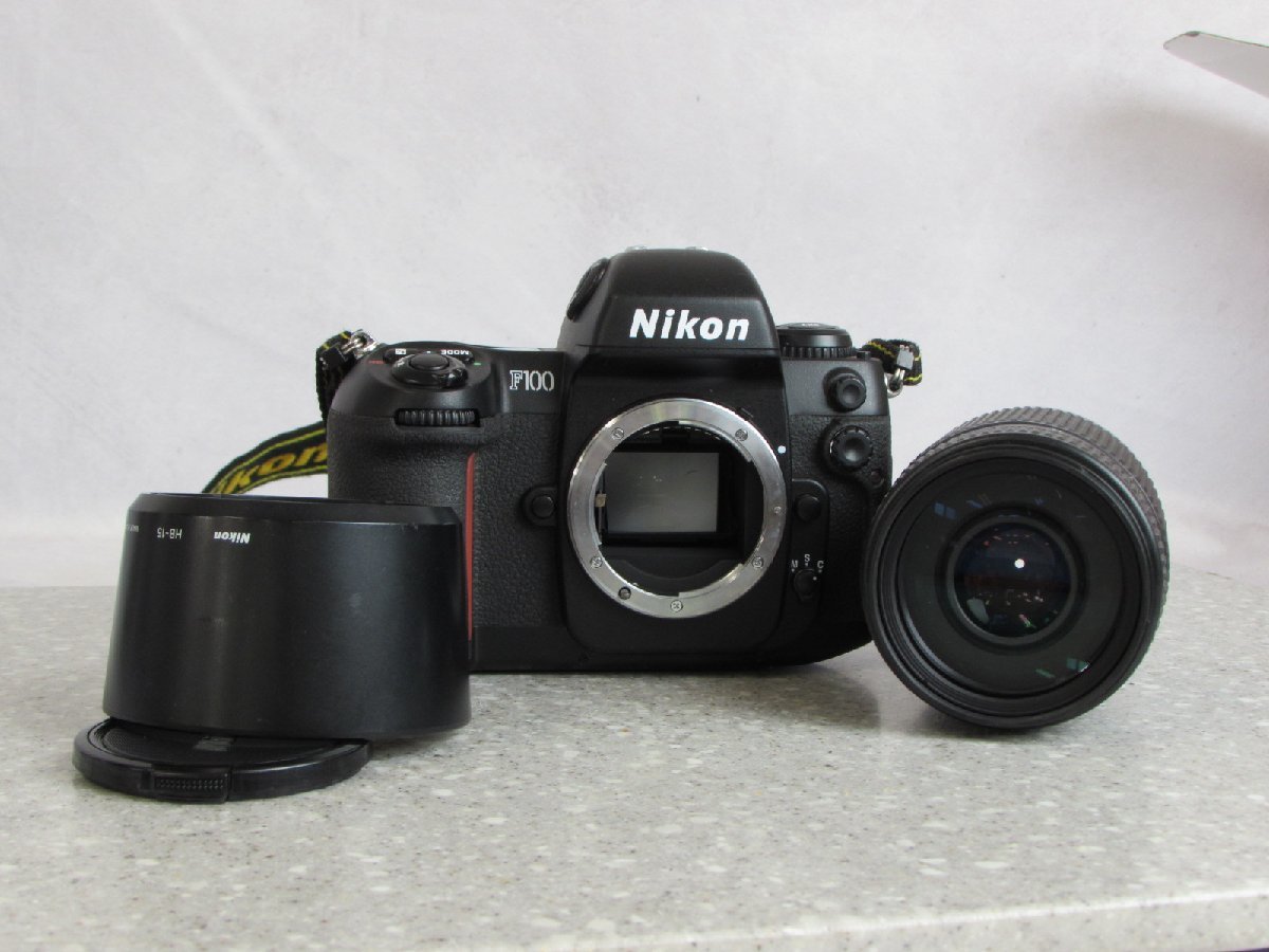 ☆ Nikon ニコン 一フィルム眼レフカメラ/F100 + レンズ/ED AF NIKKOR