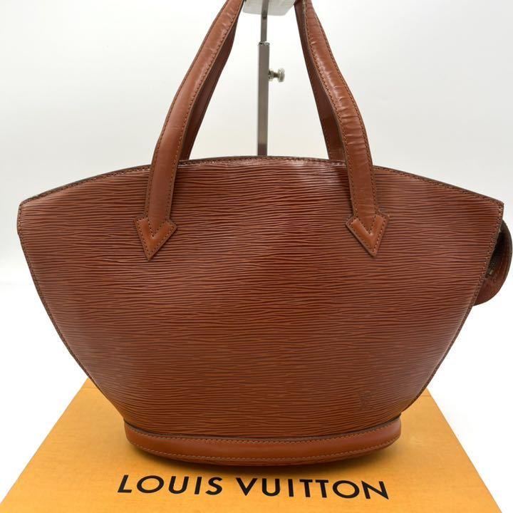 VUITTON LOUIS ルイヴィトン 24057☆1円スタート☆本物☆ヴィトン☆LOUIS 三 二つ折り財布 1円《極美品》LOUIS VUITTON ルイヴィトン エピ サンジャック ハンドバッグ トートバッグ ショルダーバッグ ブラウン 茶色 LV ロゴ 金具