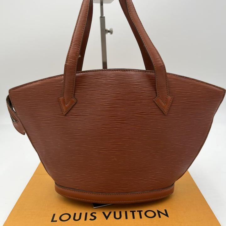 VUITTON LOUIS ルイヴィトン 24057☆1円スタート☆本物☆ヴィトン☆LOUIS 三 二つ折り財布 1円《極美品》LOUIS VUITTON ルイヴィトン エピ サンジャック ハンドバッグ トートバッグ ショルダーバッグ ブラウン 茶色 LV ロゴ 金具