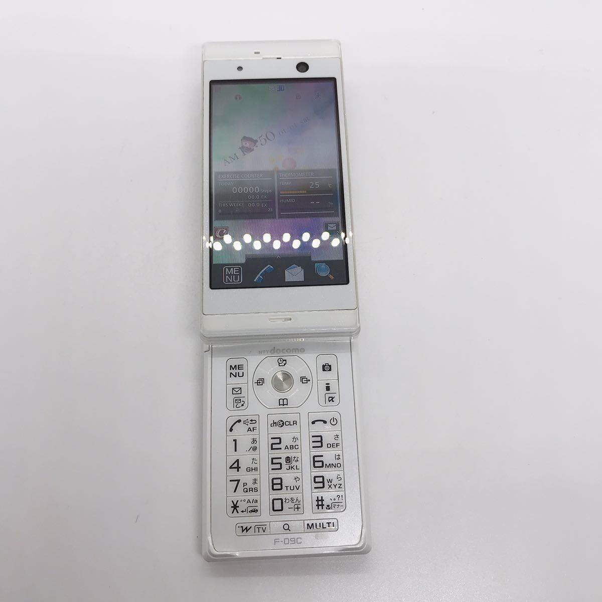 概ね美品 docomo FOMA F-09C FUJITSU 富士通 ガラケー 携帯電話 c24h84cy