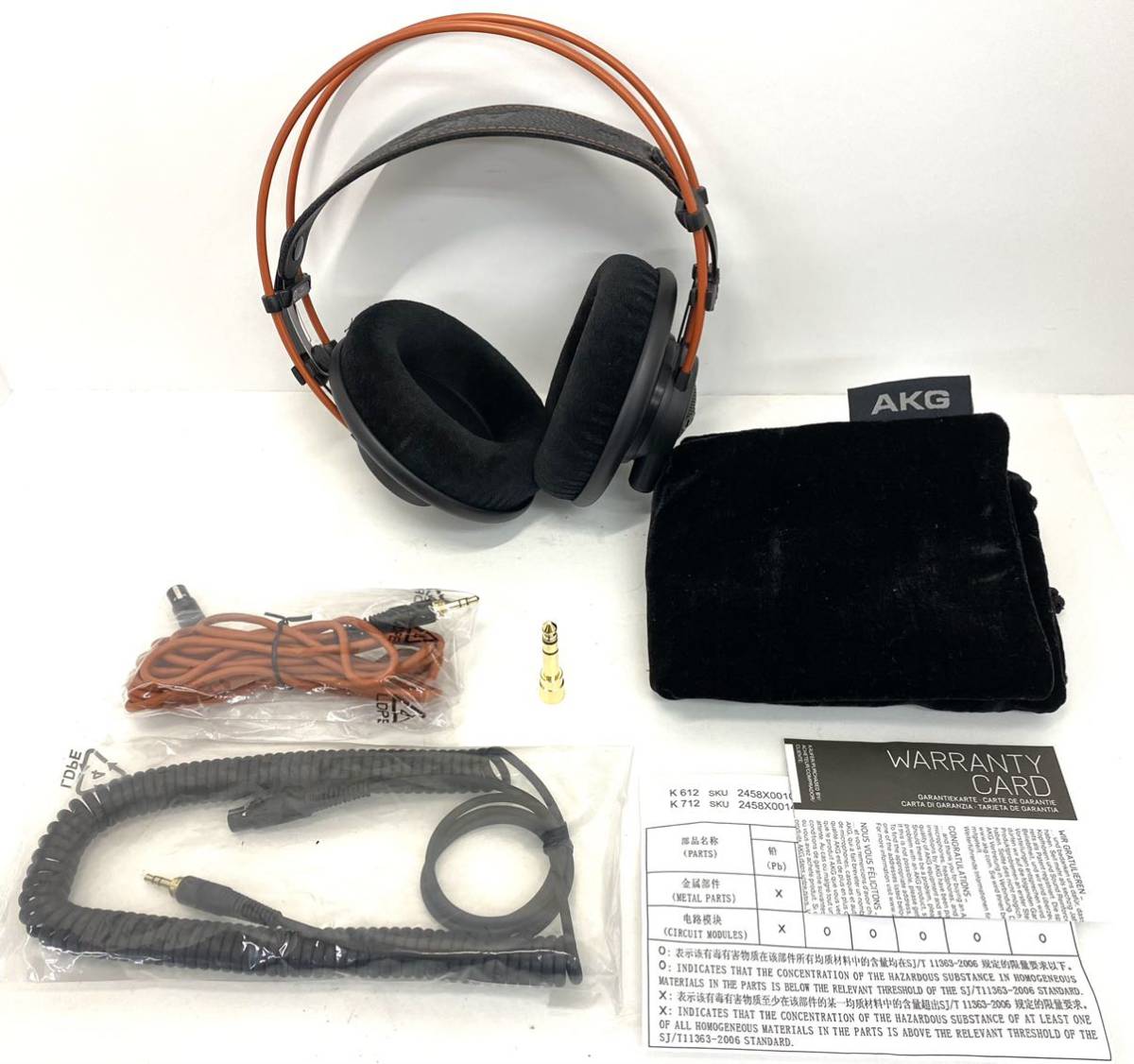 AKG K712 PRO K712PRO オープンエアー型ヘッドホン PRO-Y3 
