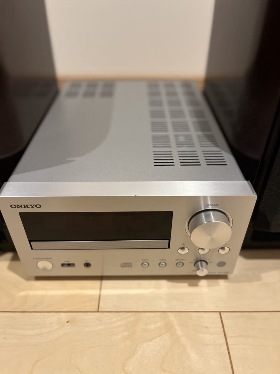 ONKYO CR-555 CDチューナーアンプ　スピーカーセット ONKYO CR-555 オンキョー MHC K743 オンキヨー、コンポ「CR