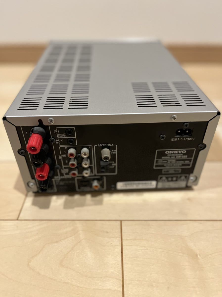 ONKYO CR-555 CDチューナーアンプ　スピーカーセット ONKYO CR-555 オンキョー MHC K743 オンキヨー、コンポ「CR