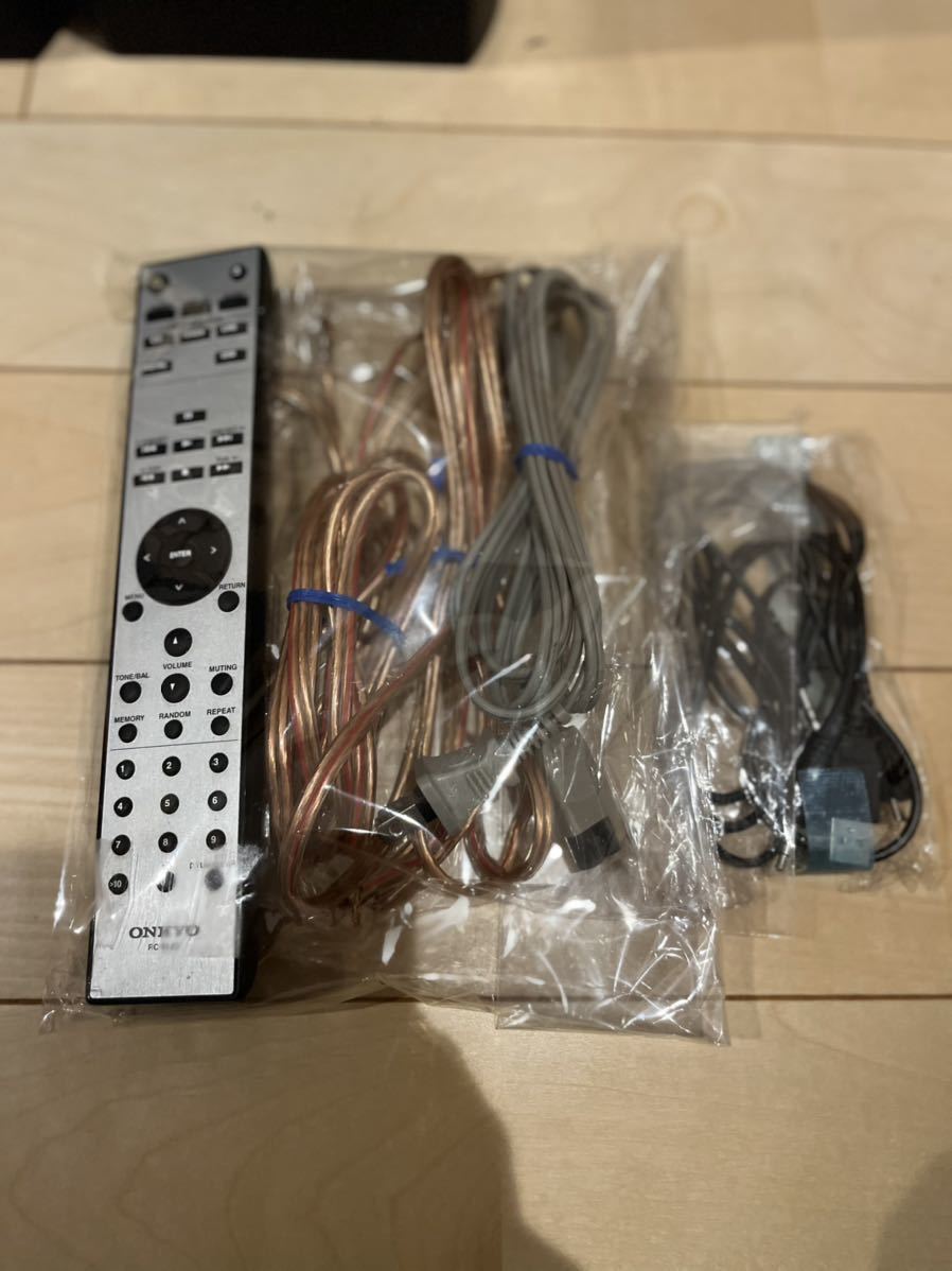 ONKYO CR-555 CDチューナーアンプ　スピーカーセット ONKYO CR-555 オンキョー MHC K743 オンキヨー、コンポ「CR