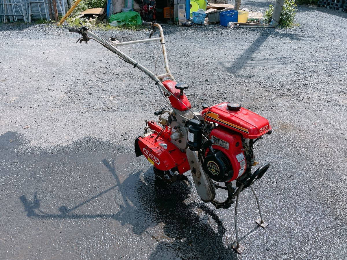 中古 マメトラ 管理機 MC-A1 耕運機 ガソリンエンジン FG150G 4馬力