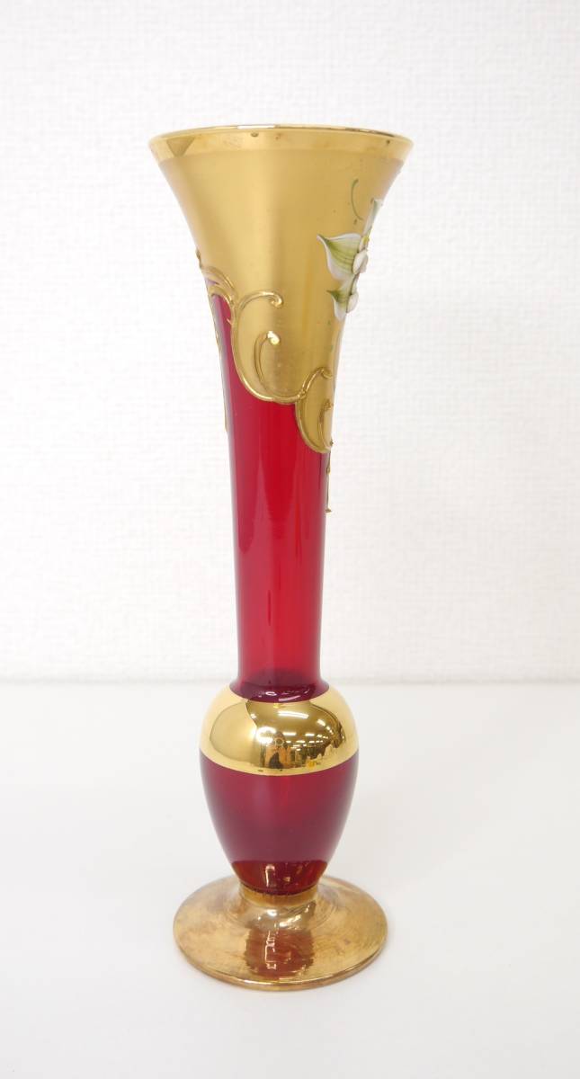 MURANO/ムラノ ヴェネチアングラス/ベネチアングラス 花瓶/花器