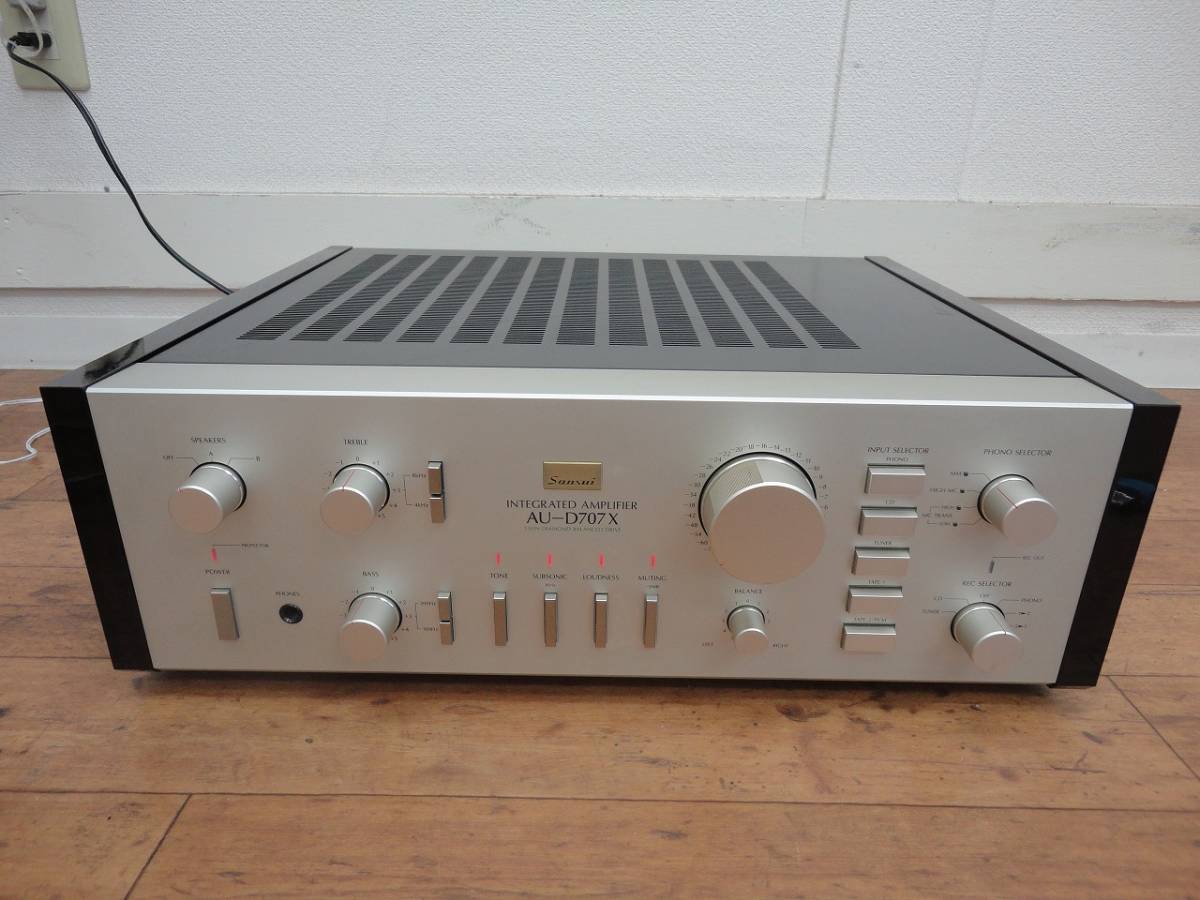 Sansui/山水/サンスイ/AU-D707X/インテグレーテッド/アンプ/プリメイン