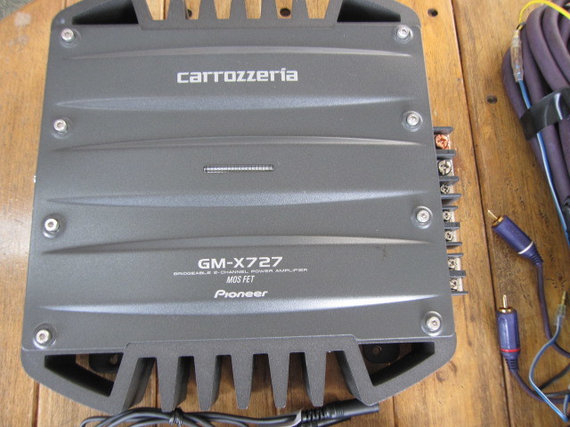 carrozzeria カロッツェリア DEQ-P9 5.1ch DSPユニット&GM-X727 DEQ-P9
