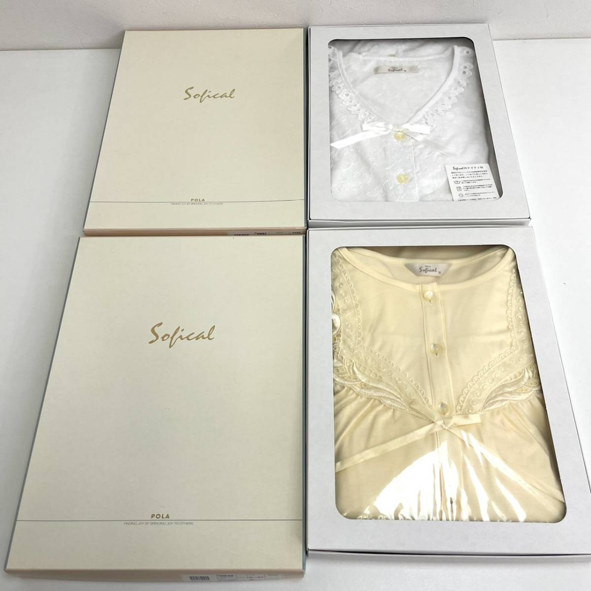 220913W POLA ナイティ 定価13，000 定価9，800 ネグリジェ 2点 セット