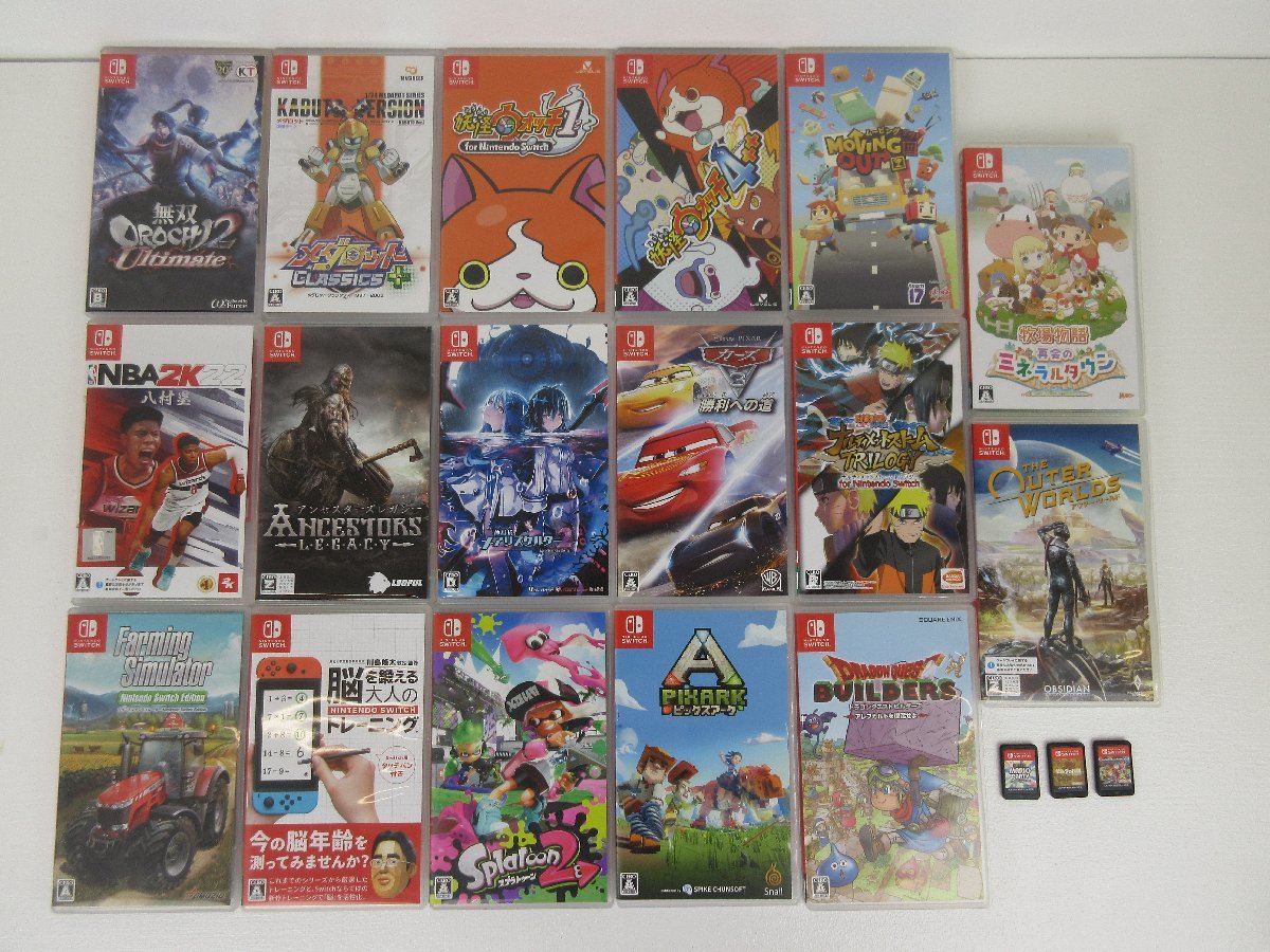 ジャンク品★ニンテンドー　Swich ソフト　20本セット　【3】★未検品
