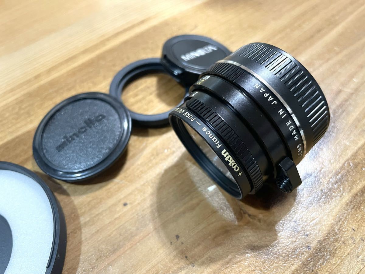 OH済】 MINOLTA ミノルタ M-ROKKOR-QF 40mm F2 ライカ Mマウント 