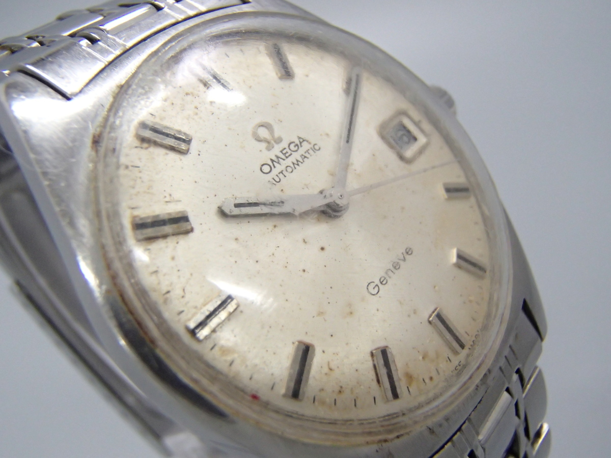 R492☆可動品☆ オメガ ジュネーブ 腕時計 166.041 自動巻き Cal.565
