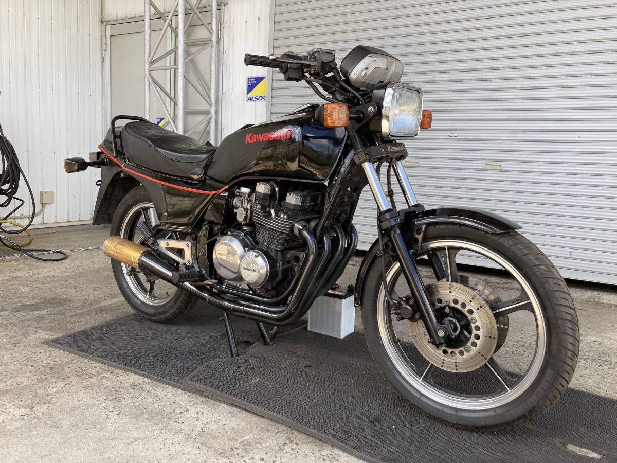 Z550GP(ZR550A)黒34708 不動車 KAWASAKI クランキング確認済!現状販売 