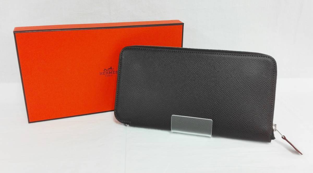 品質保証，新作登場 HERMES エルメス ポルトフォイユシルクイン クラシック ヴォーエプソン ラウンドファスナー Z刻印 エベンヌ ダークブラウン(女性用財布)｜売買されたオークション情報、yahooの商品情報をアー 服飾小物