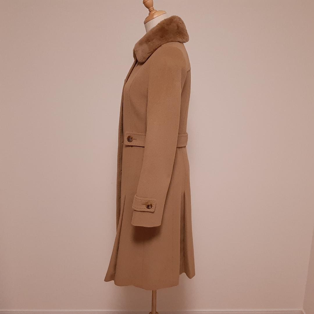BURBERRY LONDON バーバリー チェスターコート ファーコート