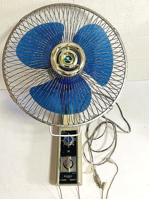 ◎SANYO サンヨー 壁掛け扇風機 30㎝ 3枚羽根 EF-6LK◎(扇風機)｜売買