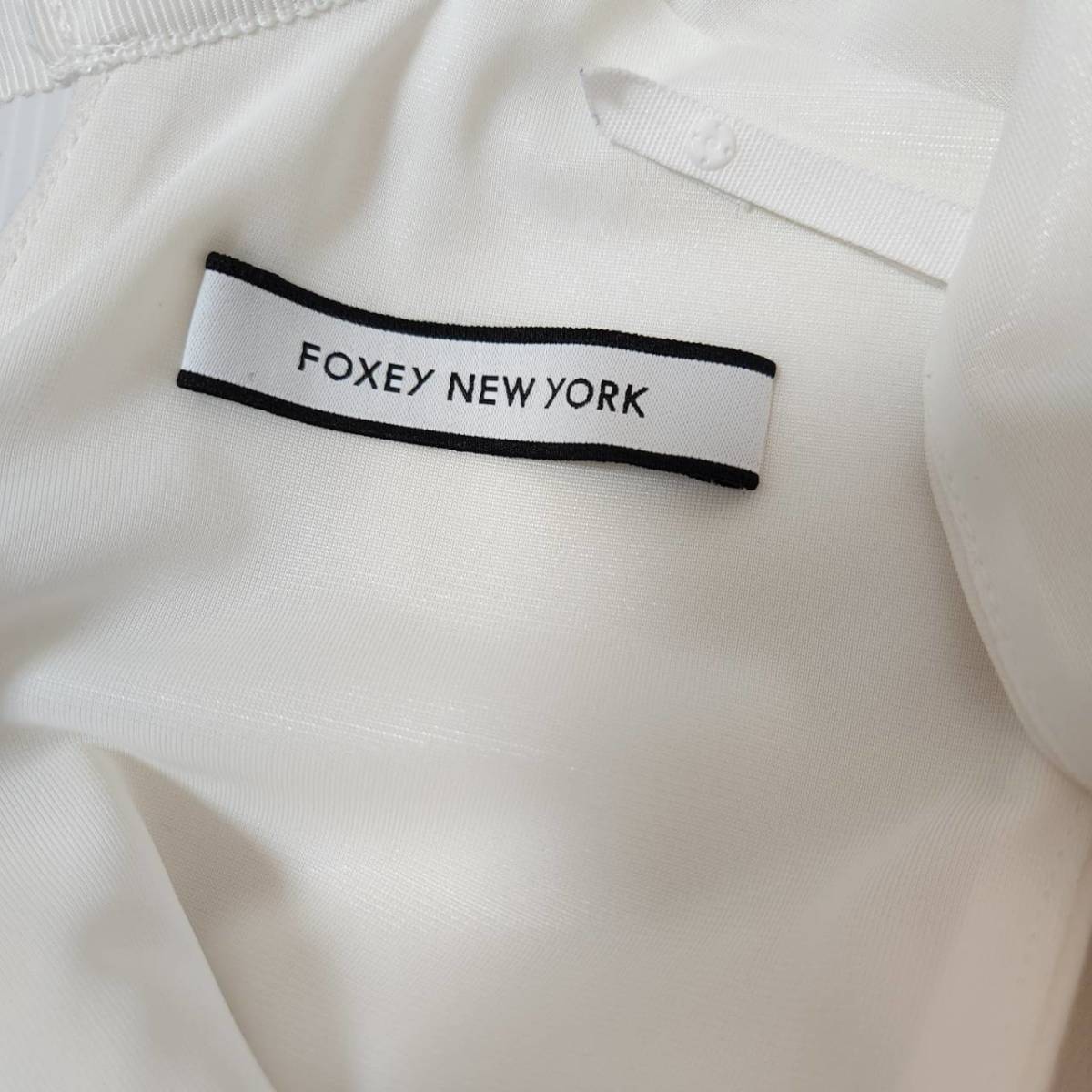 T【FOXEY NEW YORK（フォクシーニューヨーク）】ノースリーブ シフォン 