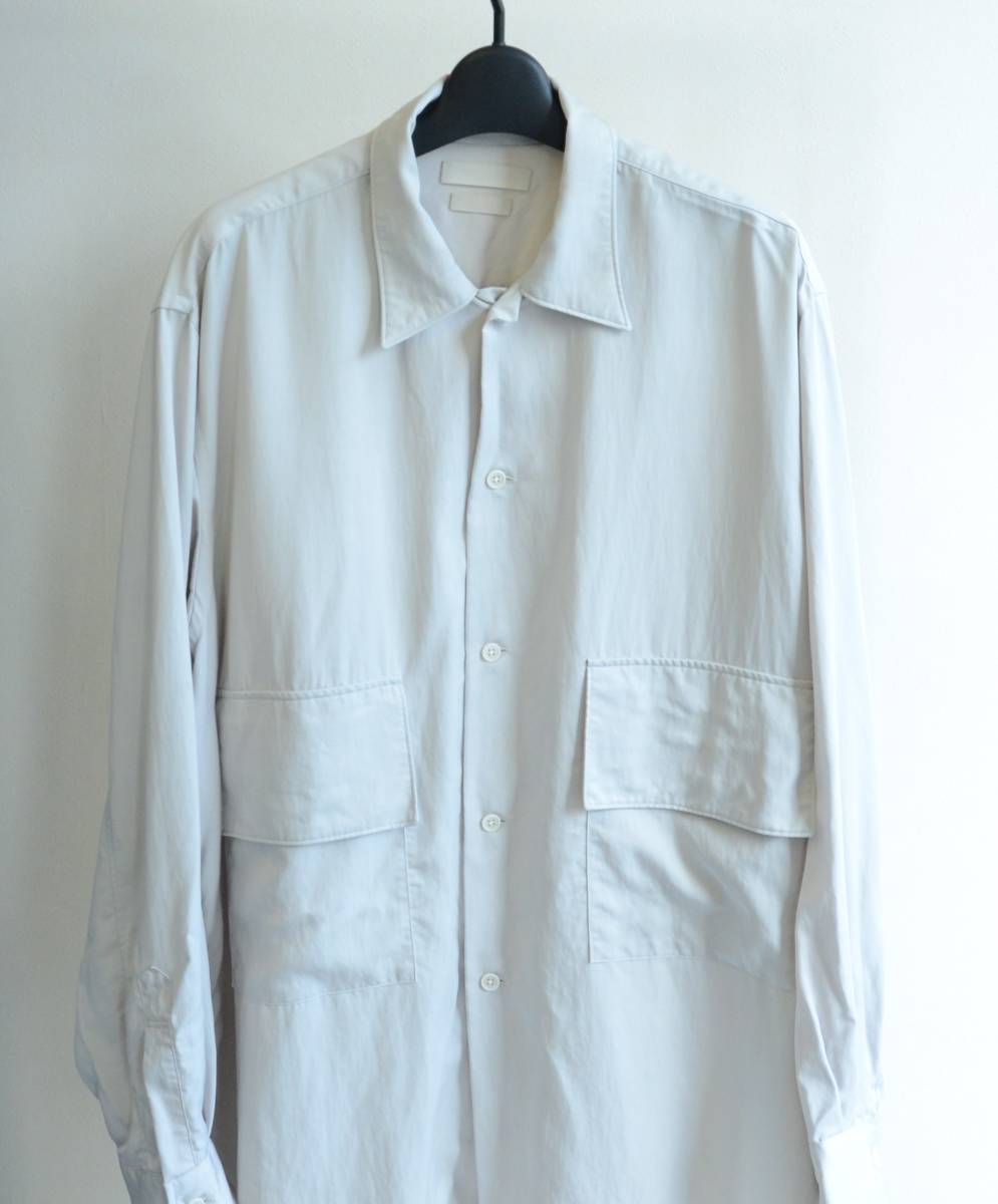 YOKE BIG FLAP LONG SHIRTS ヨーク シャツ size 3 - | FLAP 21AW⁄BIG