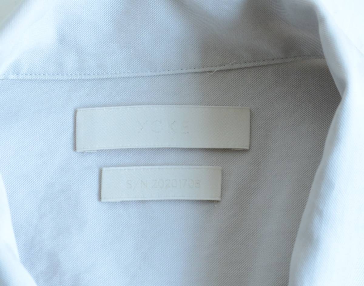 YOKE BIG FLAP LONG SHIRTS ヨーク シャツ size 3 - | FLAP 21AW⁄BIG