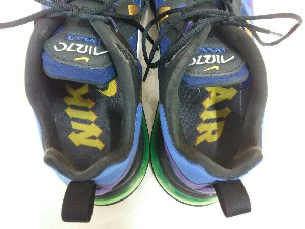 NIKE AIR MAX 270 REACT ナイキ エアマックス 270 リアクト AQ4971-005 サイズ 28.5cm ヘビーメタル  ブラック ブルー パープル(28.5cm)｜売買されたオークション情報、Yahoo!オークション(旧ヤフオク!) の商品情報をアーカイブ公開 -  オークファン（aucfan.com）