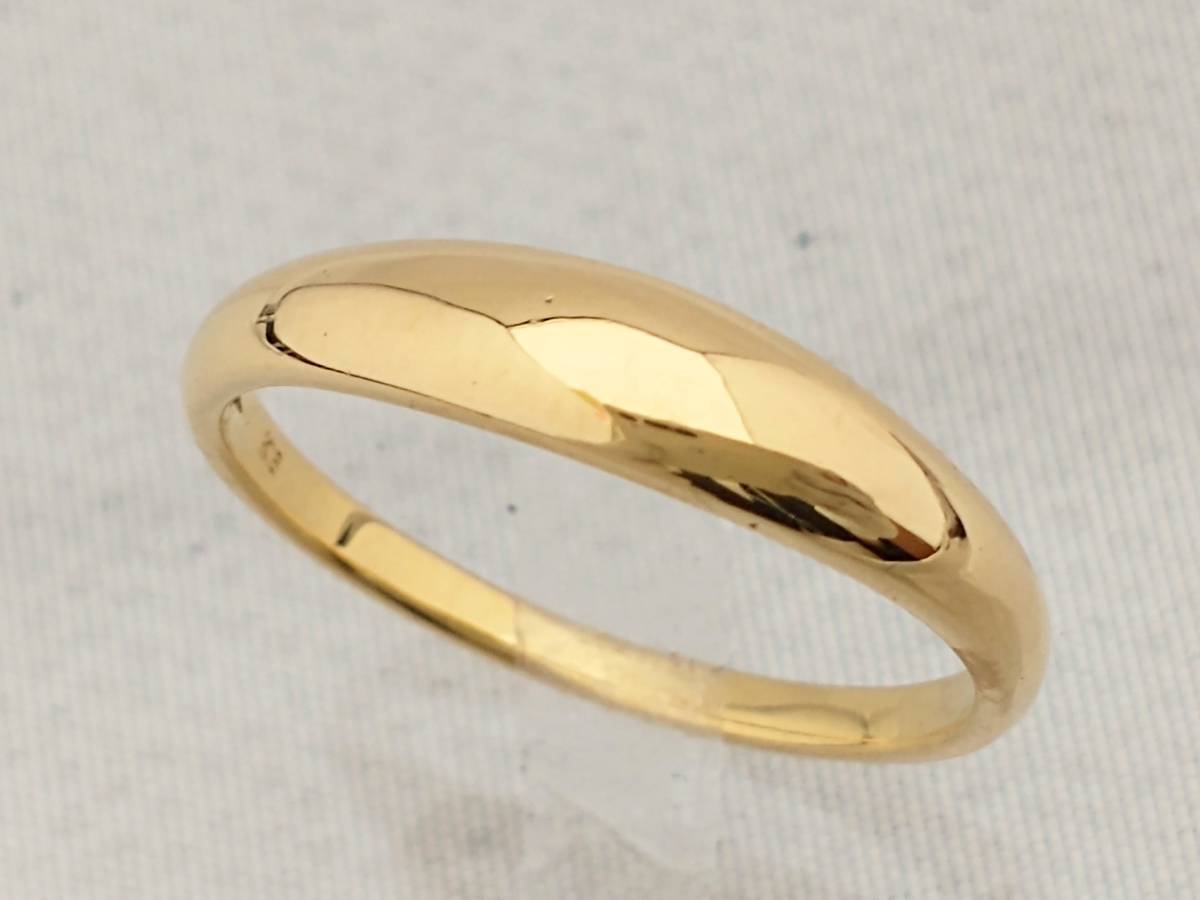 K18／＃10 2g シンプルリング 店舗受取可