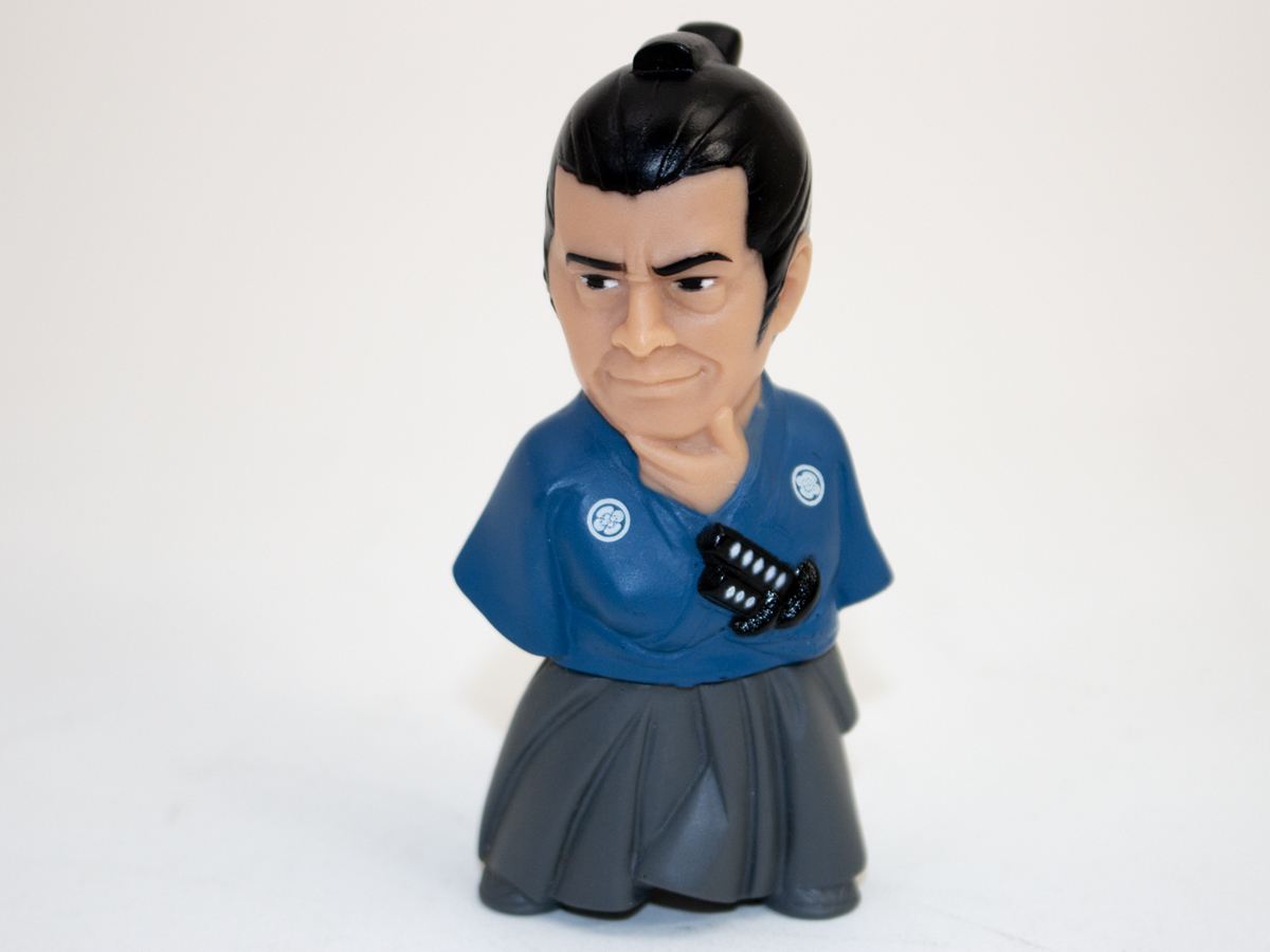 ソフビ人形 用心棒 三船敏郎/時代劇ヒーロー/三船プロ刻印あり 管理 