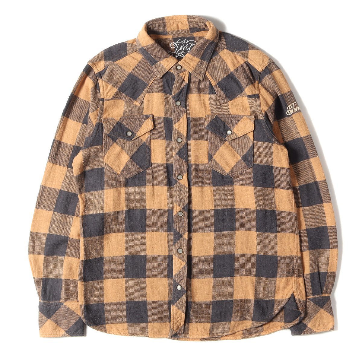 TMT ティーエムティー BUFFALO CHECK SHIRTS バッファロー シャツ 