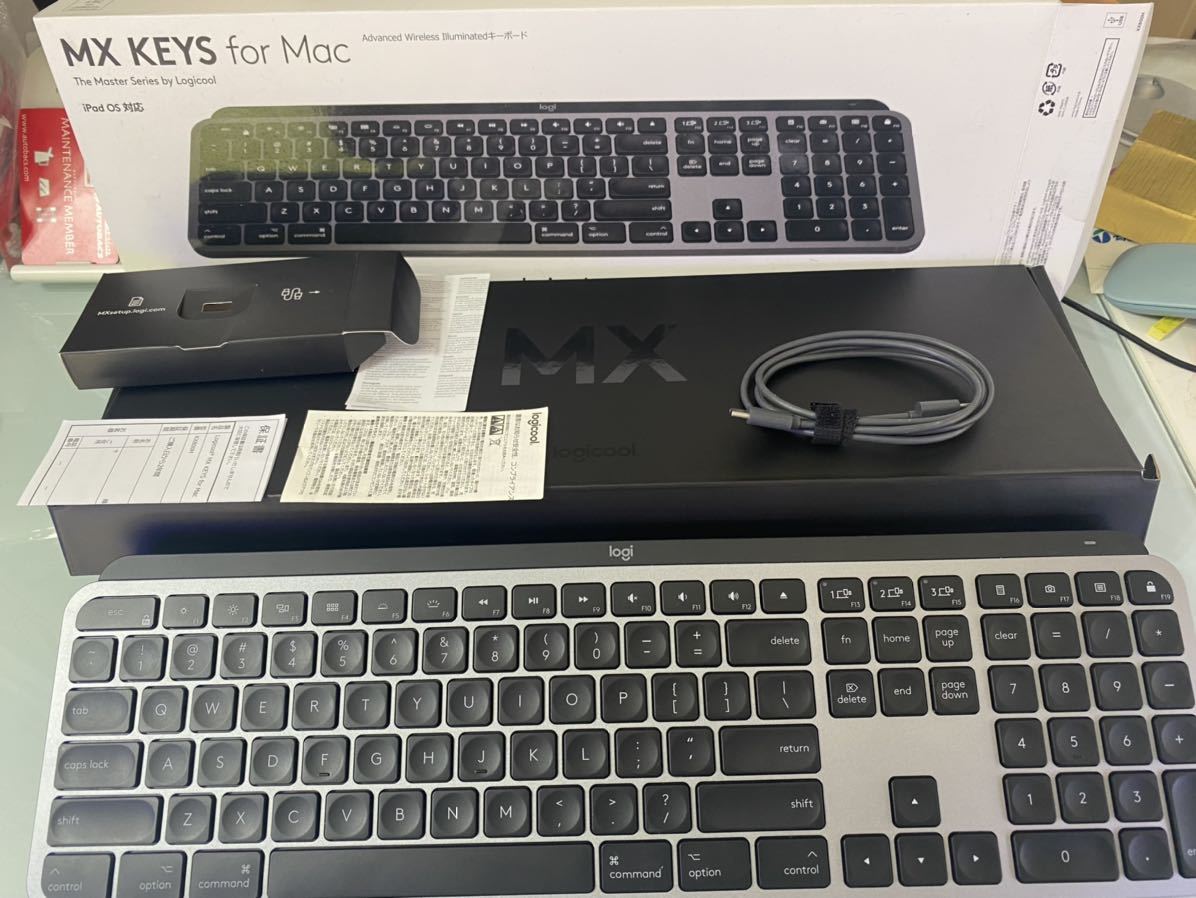 【新品，爆買い】 Logicool キーボード KX800M MX KEYS for Mac(ワイヤレスキーボード)｜売買されたオークション情報、yahooの商品情報をアーカイブ公開 - オークファン ワイヤレスキーボード