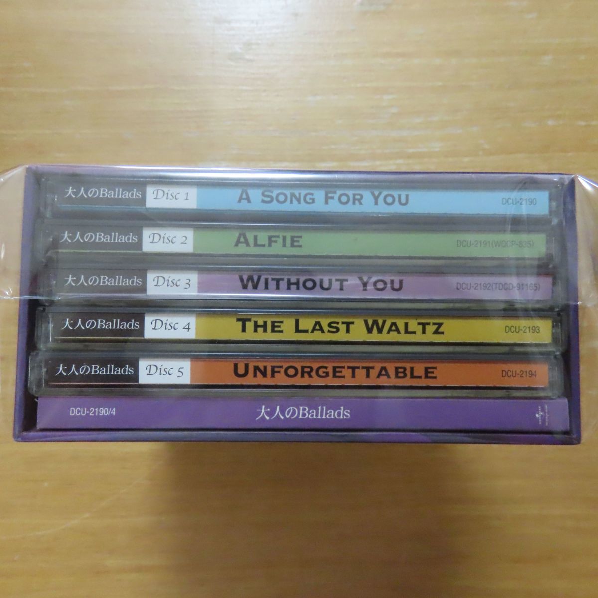 Ballads - 大人のBallads : .com & CD-BOX〈5枚組〉 CDs CD-BOX5枚