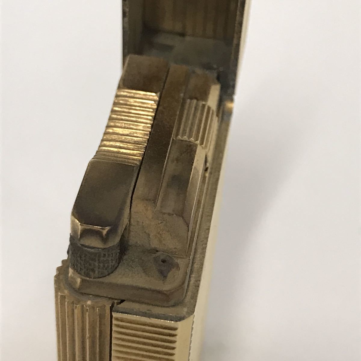 S.T.Dupont Dupont デュポン ガスライター ゴールドカラー系 火種 