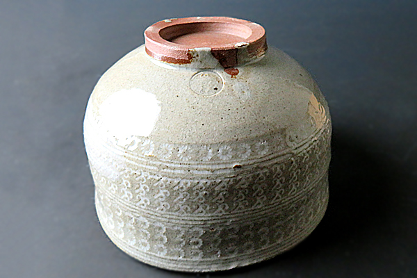☆真美☆u550 三嶋内刷毛目茶碗 在銘有 茶道具 【公式通販】