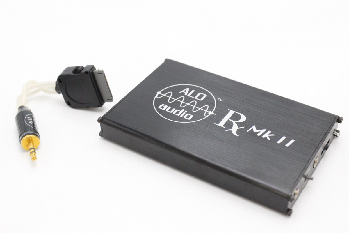行董】 ALO audio Rx MK2 ヘッドホンアンプ ブラック 黒 電源コード欠
