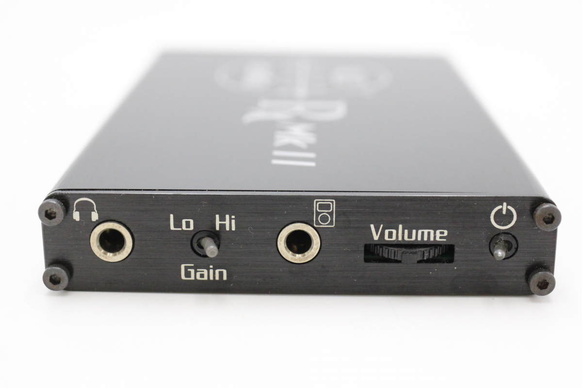 行董】 ALO audio Rx MK2 ヘッドホンアンプ ブラック 黒 電源コード欠
