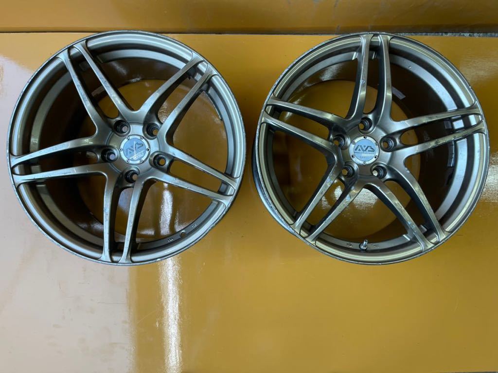 AVS model5 モデル5 17インチ 9J +45 PCD114.3 -5H(社外品)｜売買され 