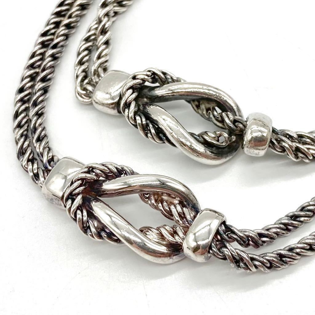 □TIFFANY&Co. (ティファニー ) ダブルロープセンターノット