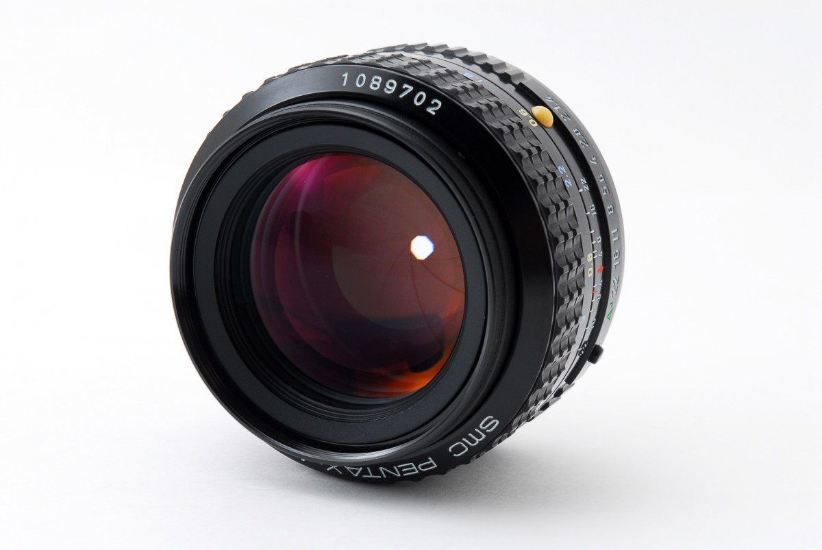 SMC Pentax-A 50mm F/1.4 MF用 Kマウント交換レンズ 50mm SMC Lens w