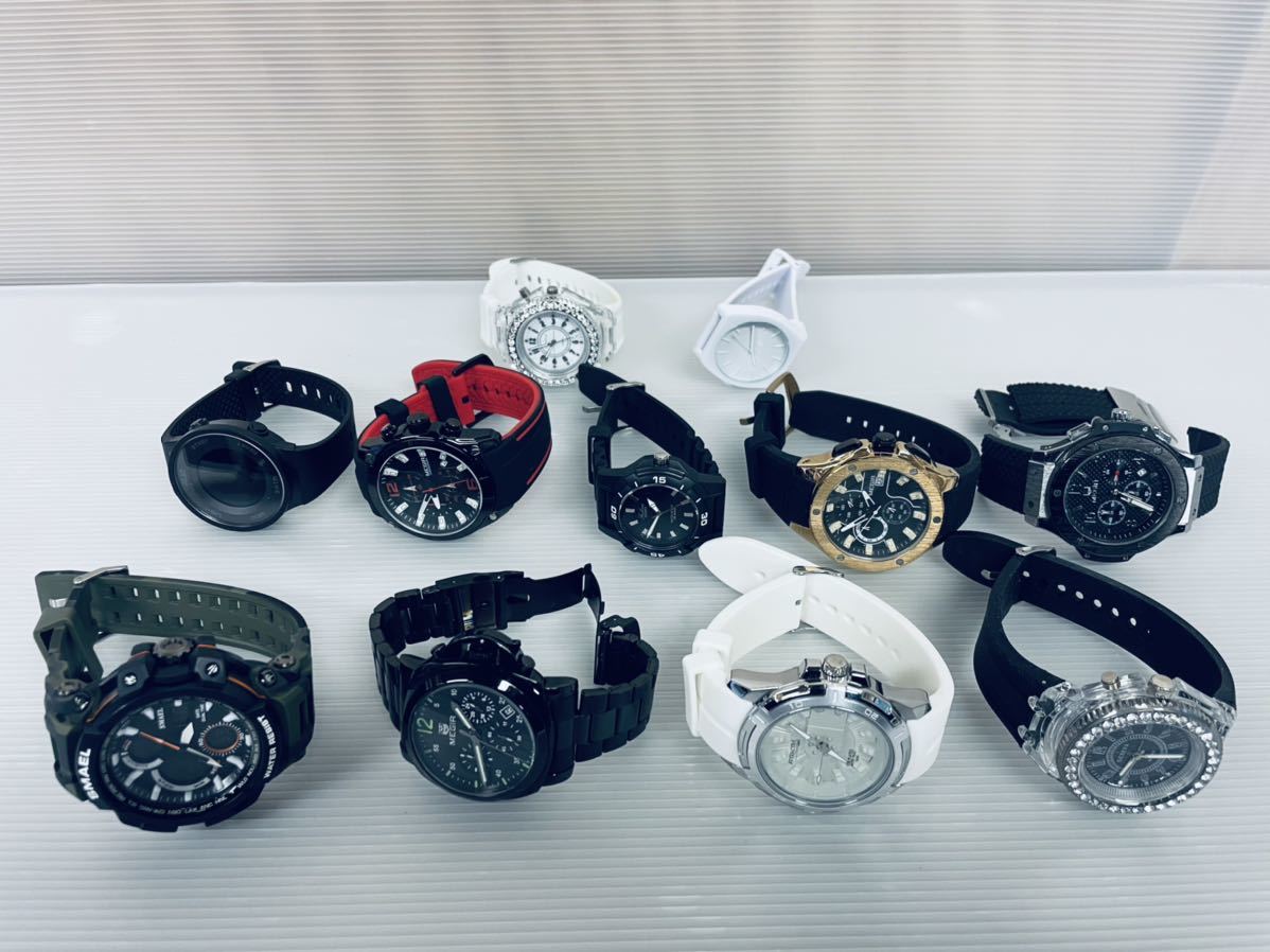 腕時計まとめて11個】クロノグラフ アディダス 転売 せどり 大量 READ