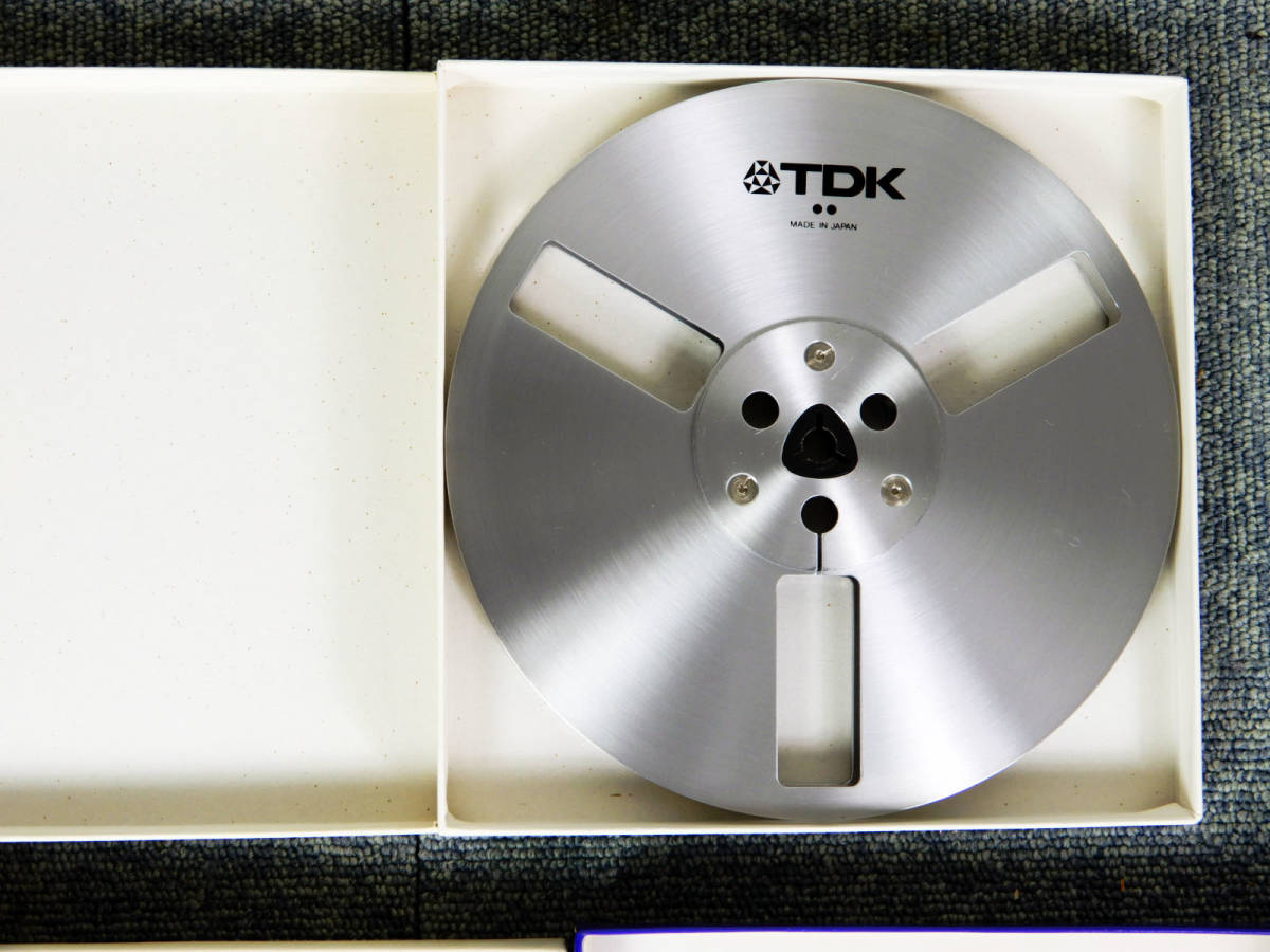 TDK ◆ 7号メタルリール　6本セット ◆ 箱付き　オープンリールテープ ◆ 外観の状態良好 TDK オープンリール メタルリール LX 35&frasl;180M 3本