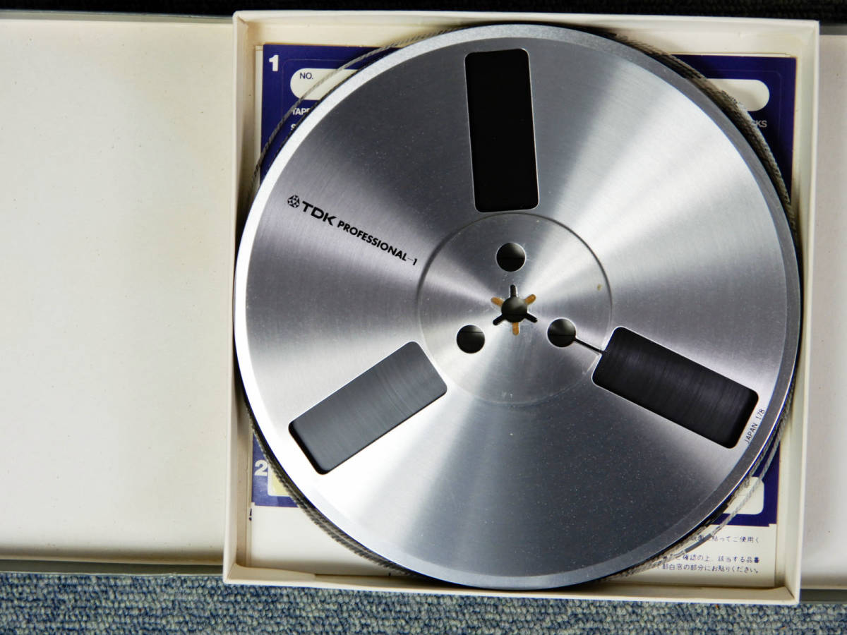 TDK ◆ 7号メタルリール　6本セット ◆ 箱付き　オープンリールテープ ◆ 外観の状態良好 TDK オープンリール メタルリール LX 35&frasl;180M 3本