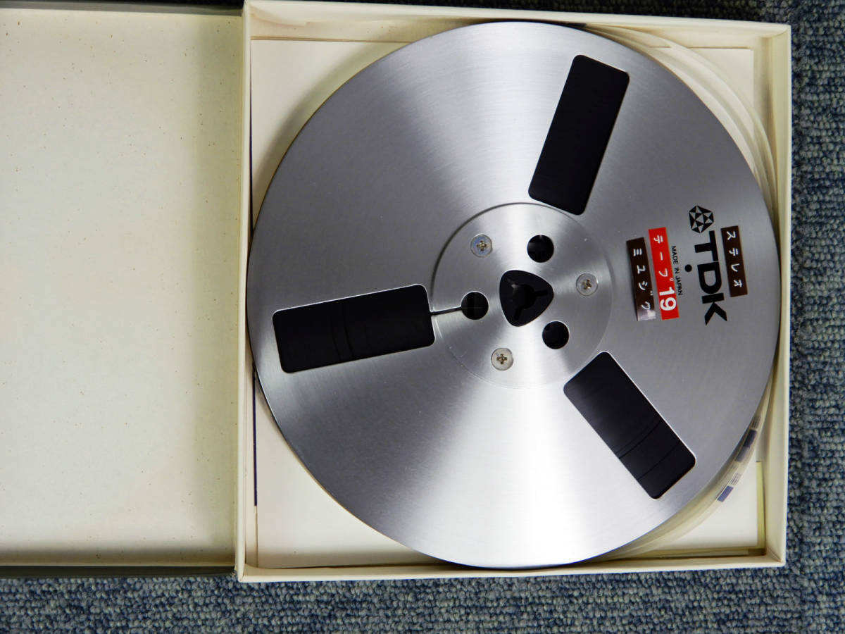 TDK ◆ 7号メタルリール　6本セット ◆ 箱付き　オープンリールテープ ◆ 外観の状態良好 TDK オープンリール メタルリール LX 35&frasl;180M 3本