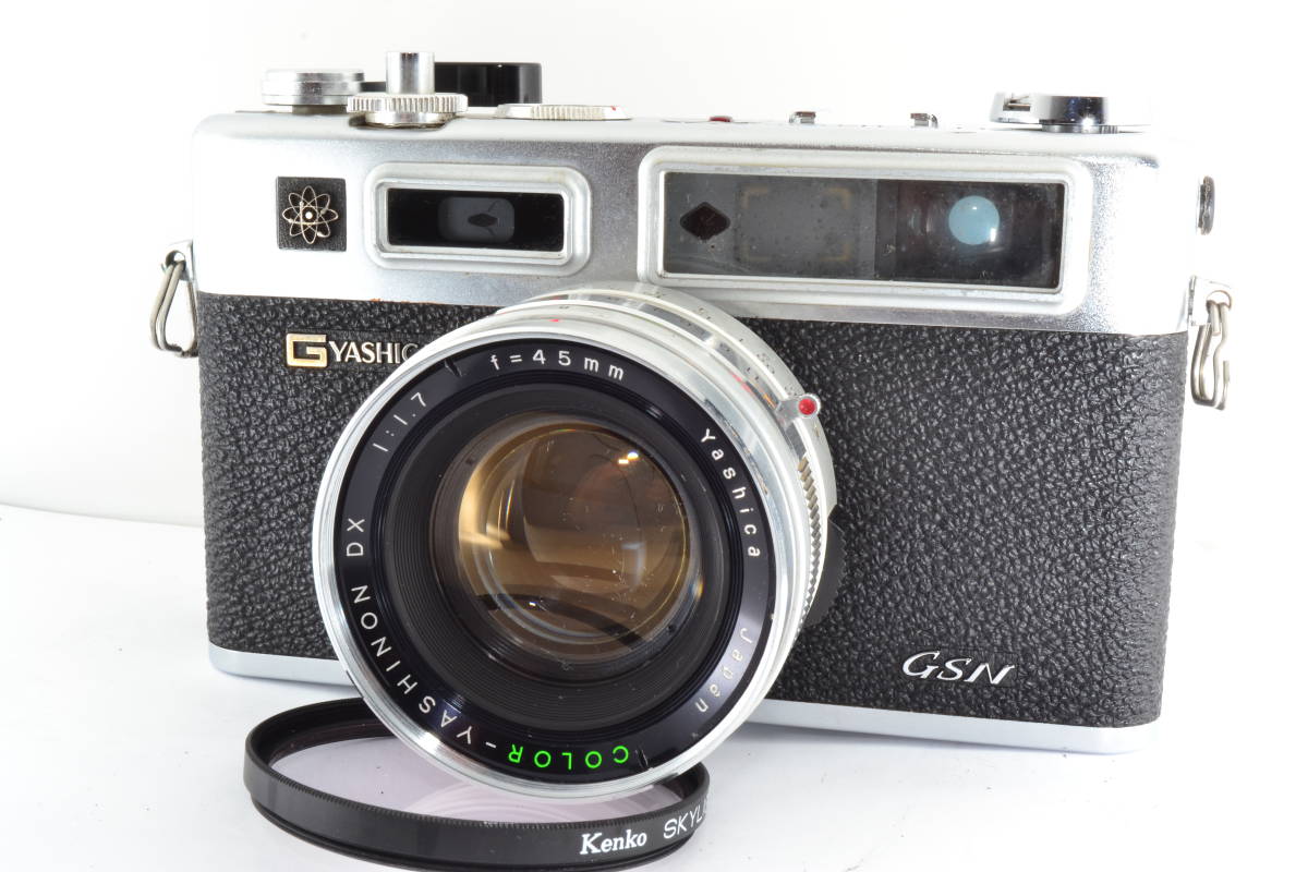☆実用美品☆ ヤシカ YASHICA Electro 35 GSN シルバー レンジ