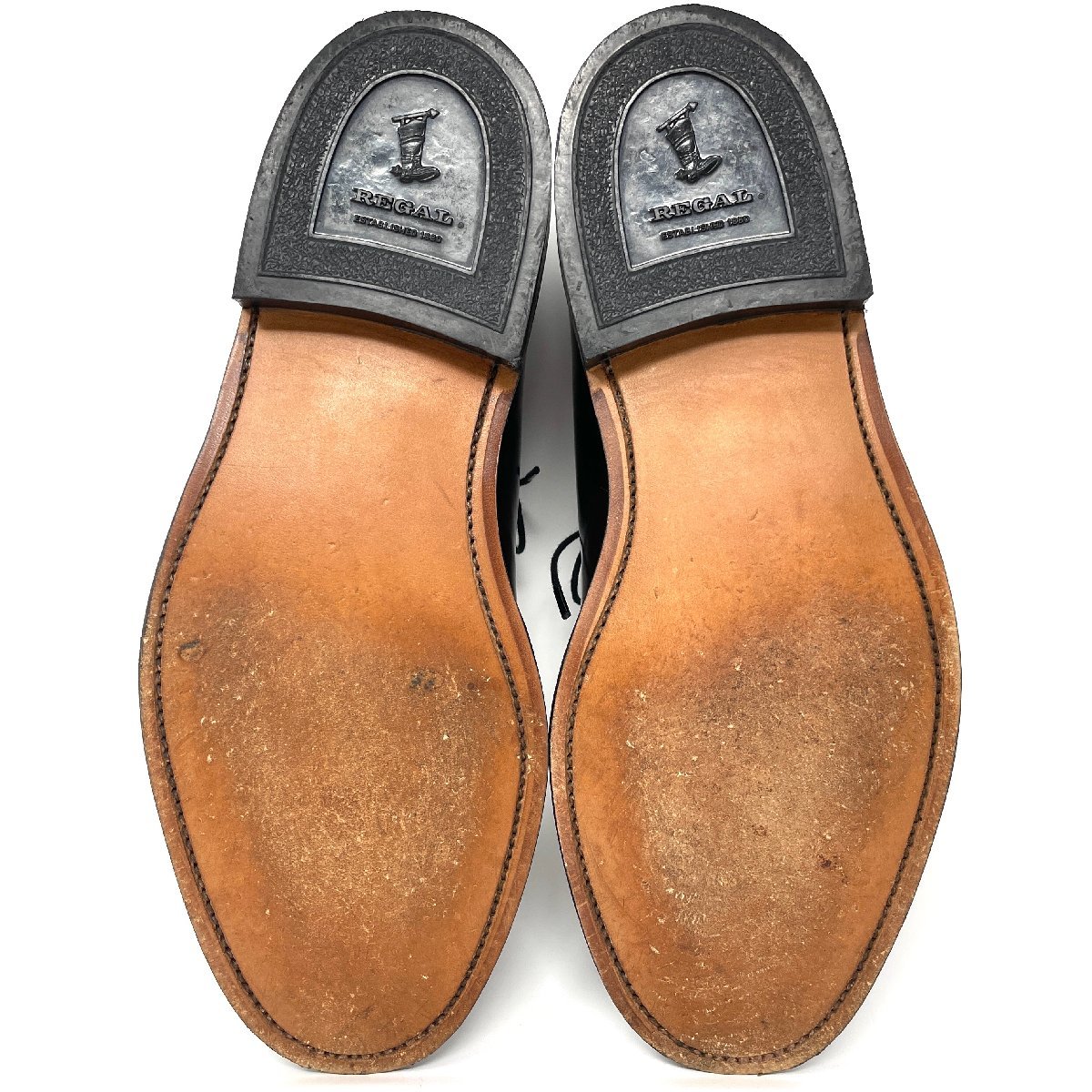 美品】REGAL Shoe&co. コードバン プレーントゥ フォーマル 美品】REGAL Shoe&co. コードバン プレーントゥ フォーマル