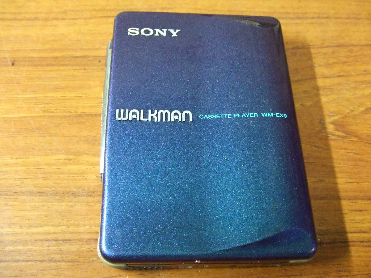 大得価，正規品 z166 SONY ソニー カセットウォークマン WM-EX9 本体 未確認 ジャンク(再生専用)｜売買されたオークション情報、yahooの商品情報をアーカイブ公開 - オークファン 再生専用