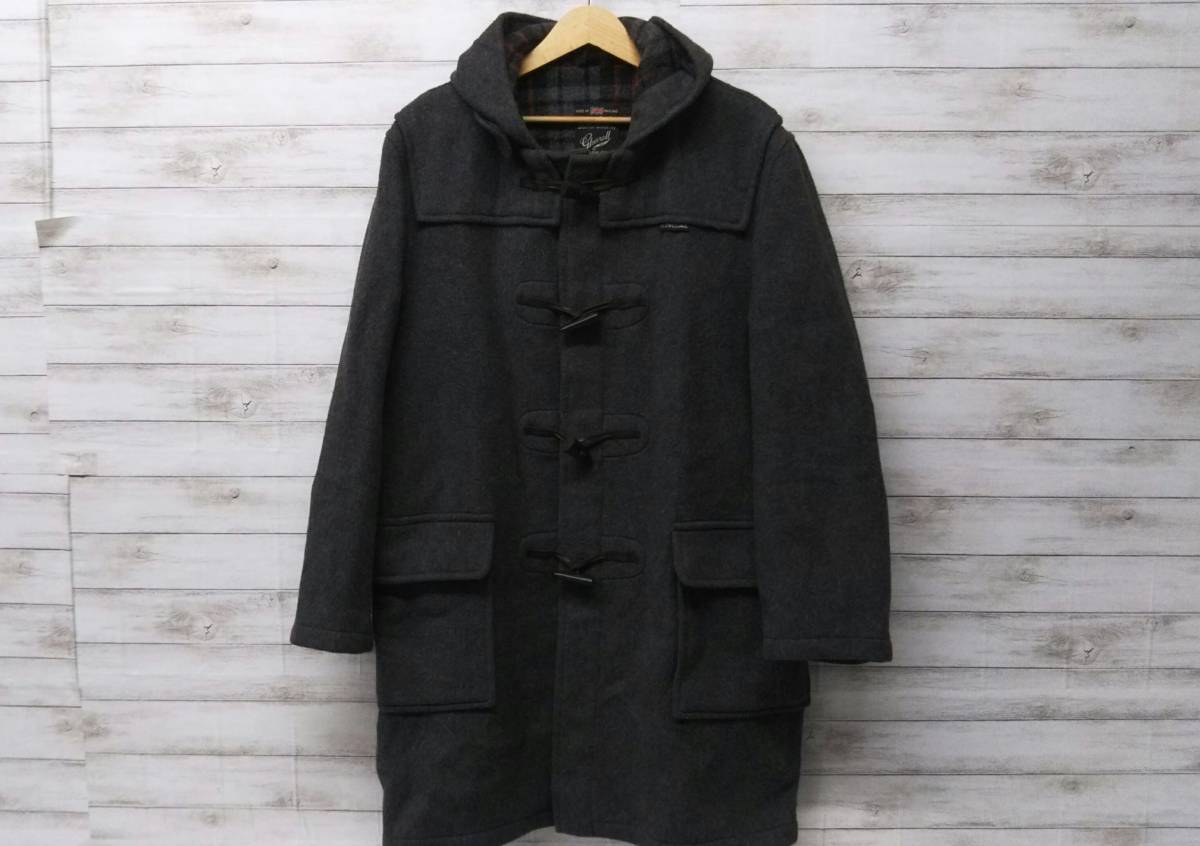 GLOVER ALL グローバーオール ダッフルコート CA05645 サイズL グレー