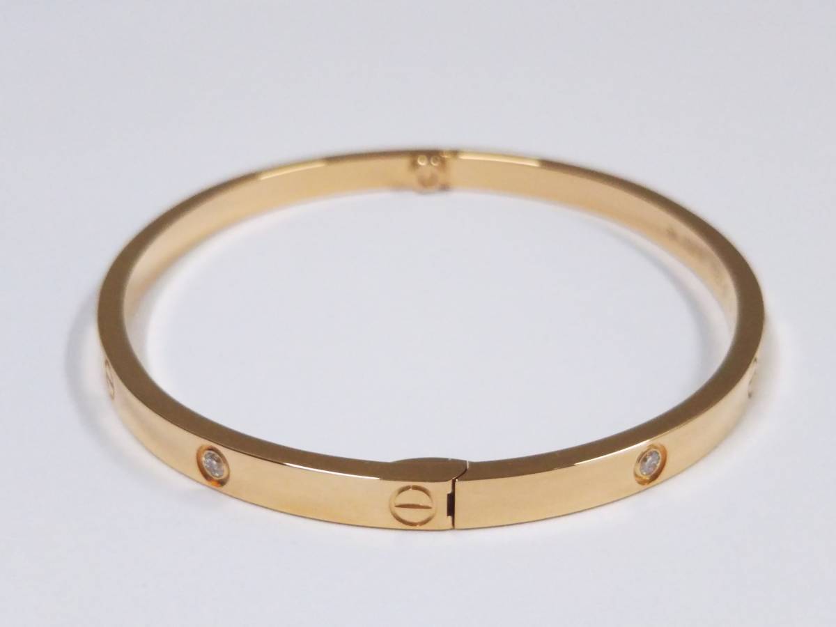 クリーニング済】Cartier カルティエ K18 750刻印 総重量約18.9g 