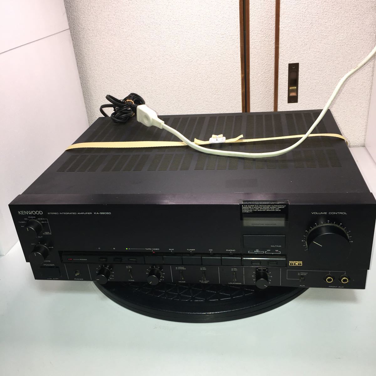 ケンウッドKA-990SD アンプ 通電のみ確認済 ケンウッドKA-990SD アンプ