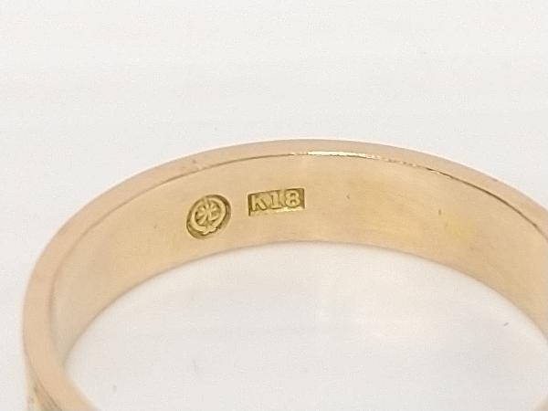 K18 ＃15 3.7g デザインリング 750 18金 【公式通販】