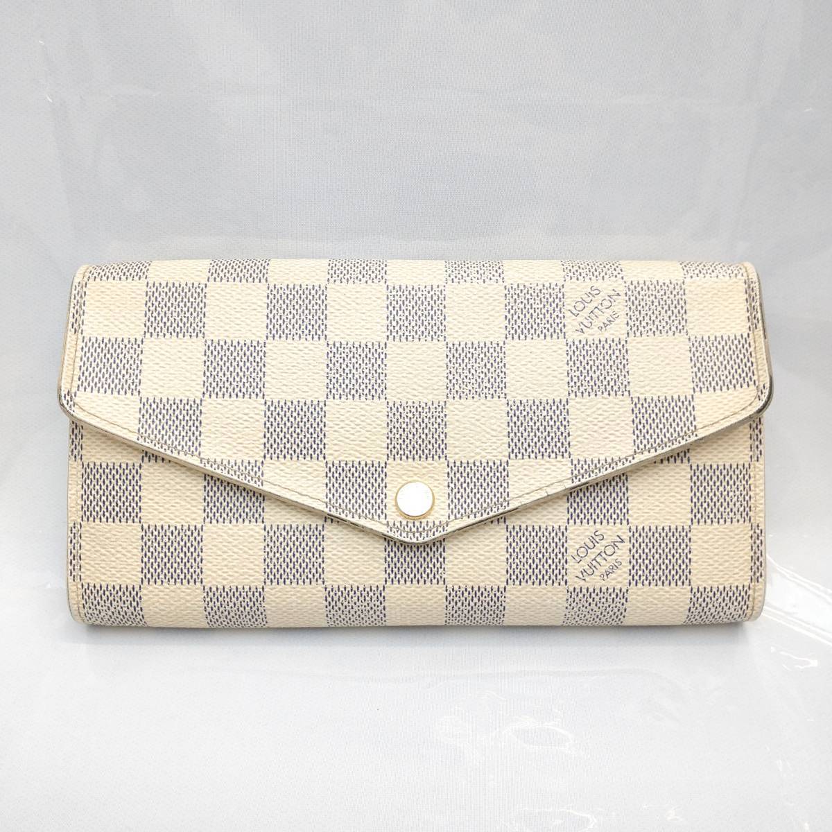 LOUIS ルイヴィトン VUITTON ダミエ アズール - ダミエアズール 長財布 