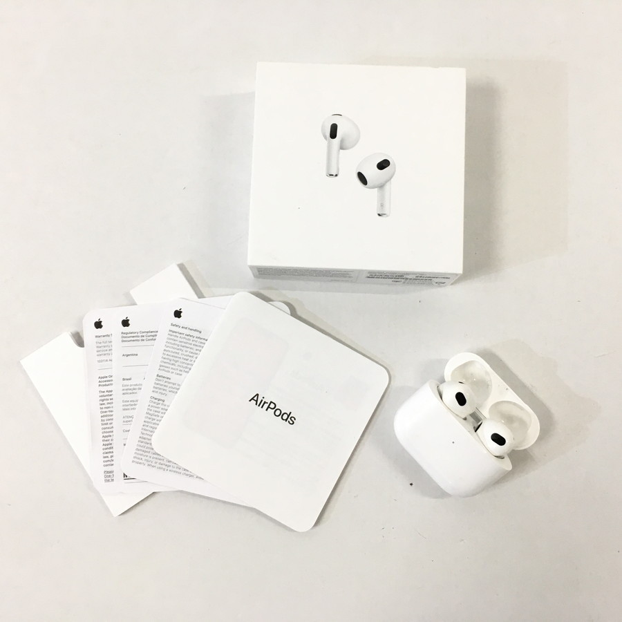中古品】 Apple AirPods 第3世代 MME73J/A 【93-220918-MA-15-TEI